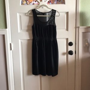 Black H&M dress.